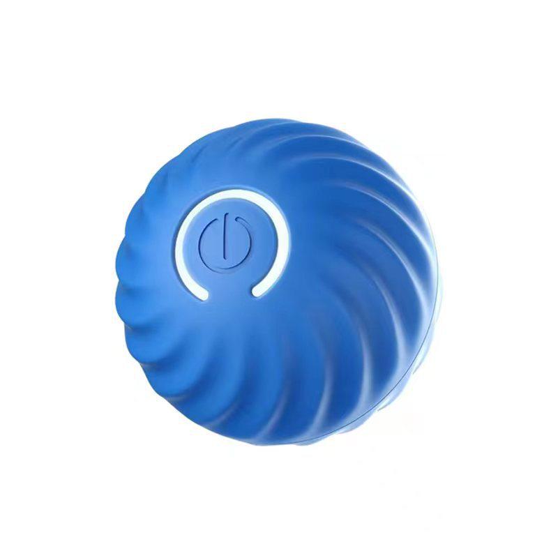 New Dog Toy: Bounce-Resistant Ball, Auto Teaser, Self-Entertainment & Stress Relief