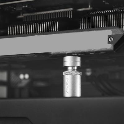 Adjustable Graphics Card Jack Computer Desktop Accessories Graphics Card Brace Aluminum Vertical Bracket for Atx M-atx Itx Case