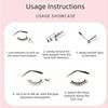 Large Capacity Eyelash Book Single Cluster Segmented Eyelash False Eyelash  Professional Use