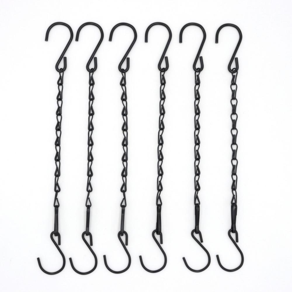 

10Pcs 25cm Hanging Baskets Chains Durable Plant Hanging Chains Garden Decoration Chains Home Decor 10Pcs10in