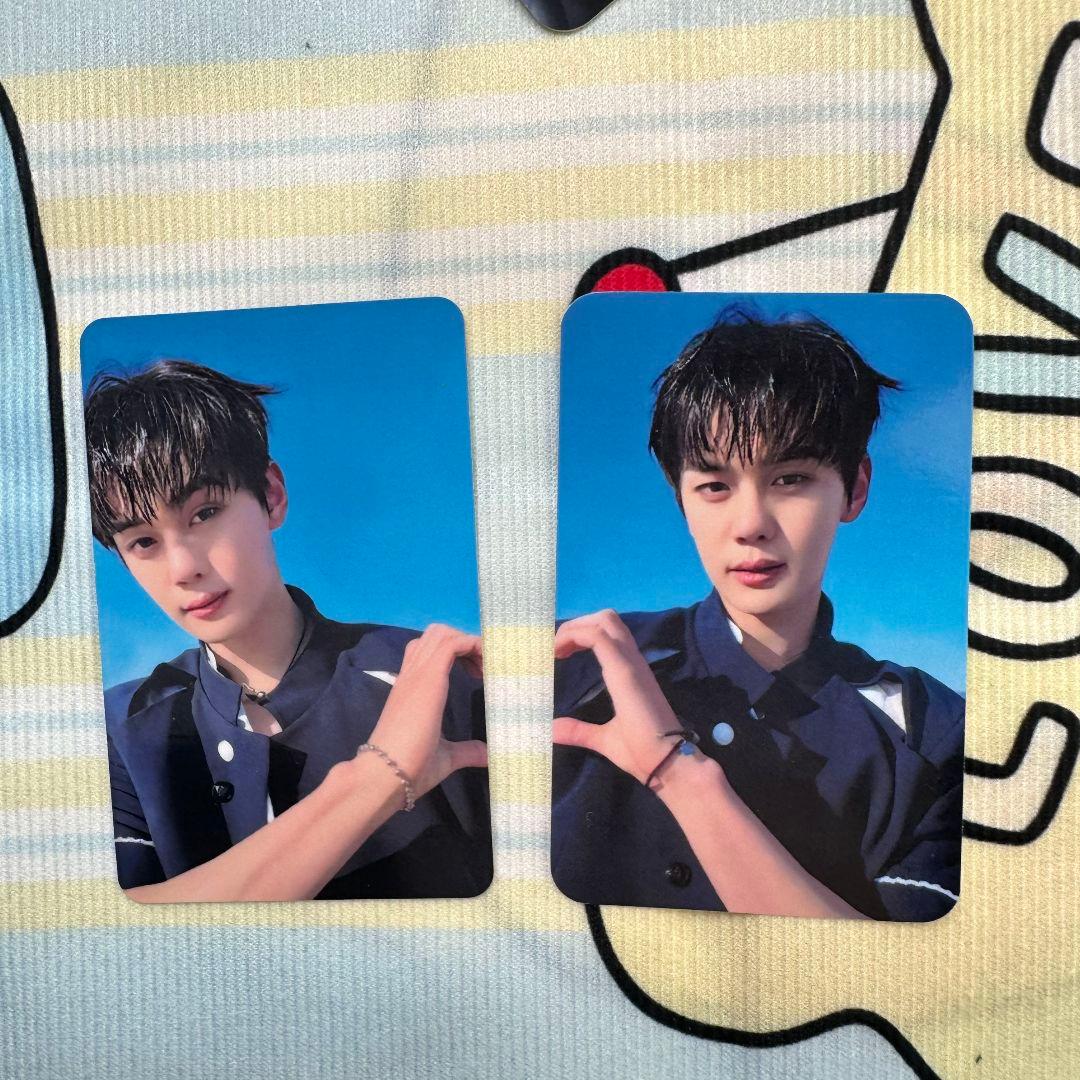 

[USED] ZB1 SWEAT Pre-recorded ZEBONE SANOK Trading Cards Kim Gyubin 2 pieces