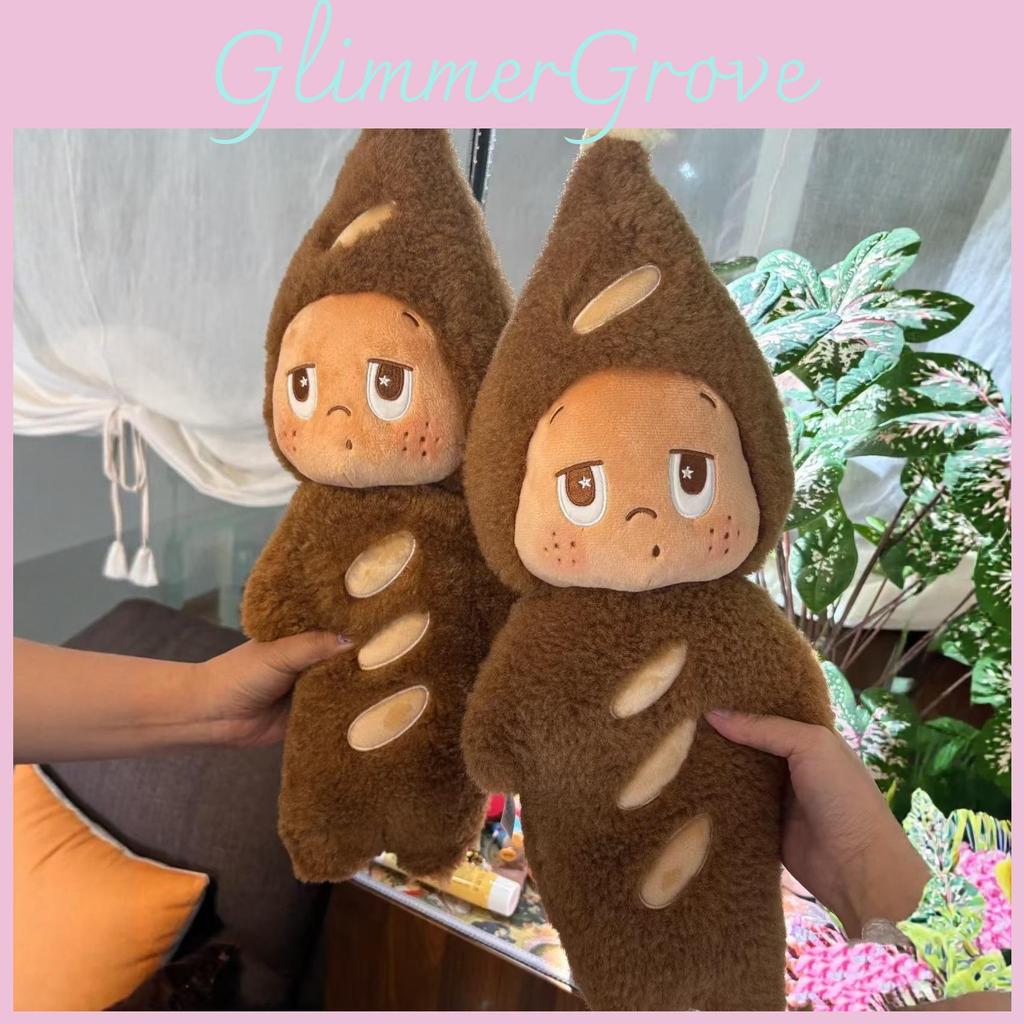 Twinkle Fluffy Plush Toy With Baguette Design For Kids And Teens Gift