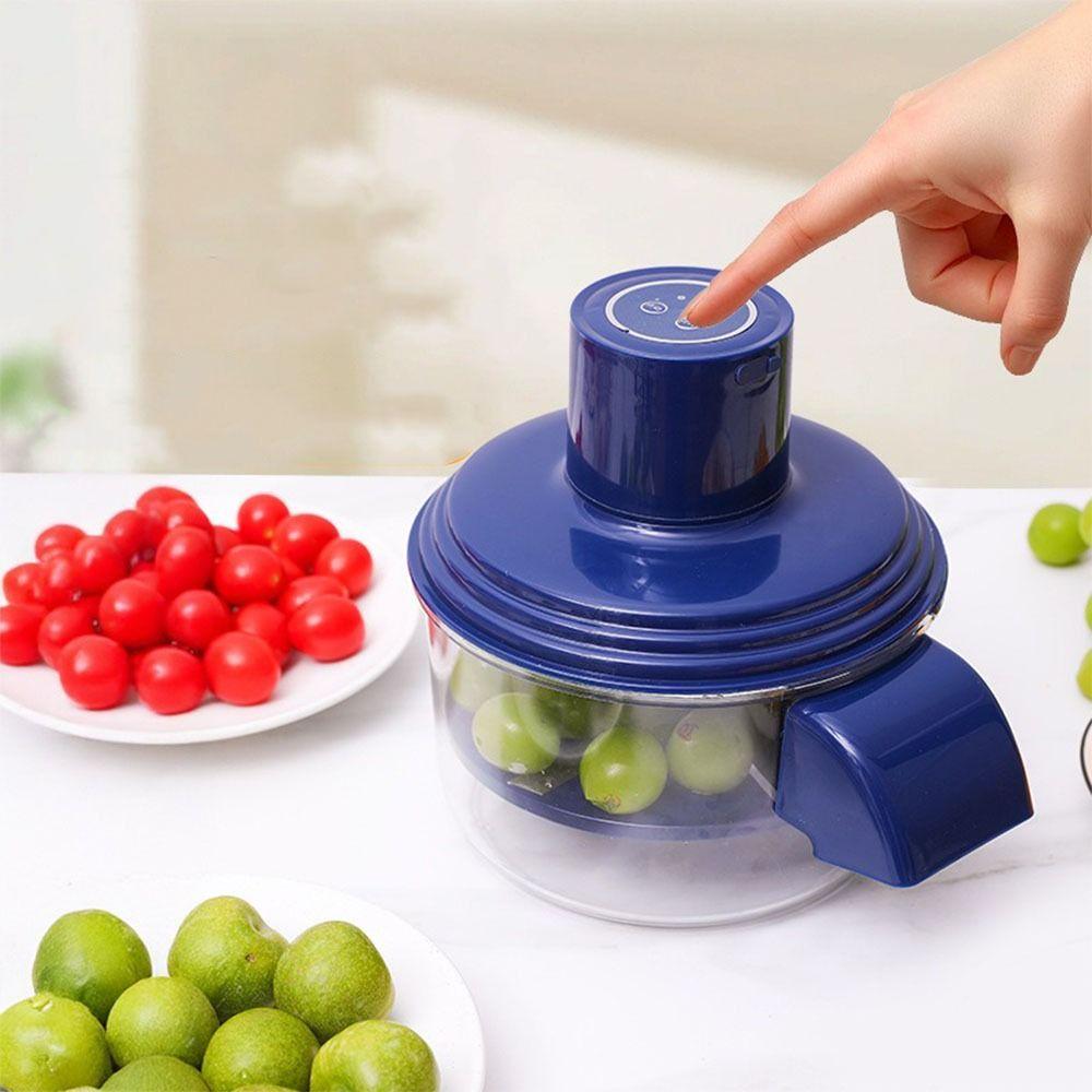 Rechargeable Electric Grape Peeler Stainless Steel Fruit Peeler Tool Skin Remover Machine  Home Use
