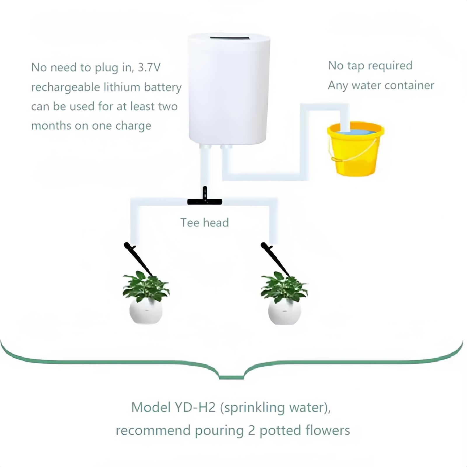 Automatic Watering Pump Controller Intelligent Flowers Plants Sprinkler Drip Irrigation Device Pump Timer System Garden Tools.