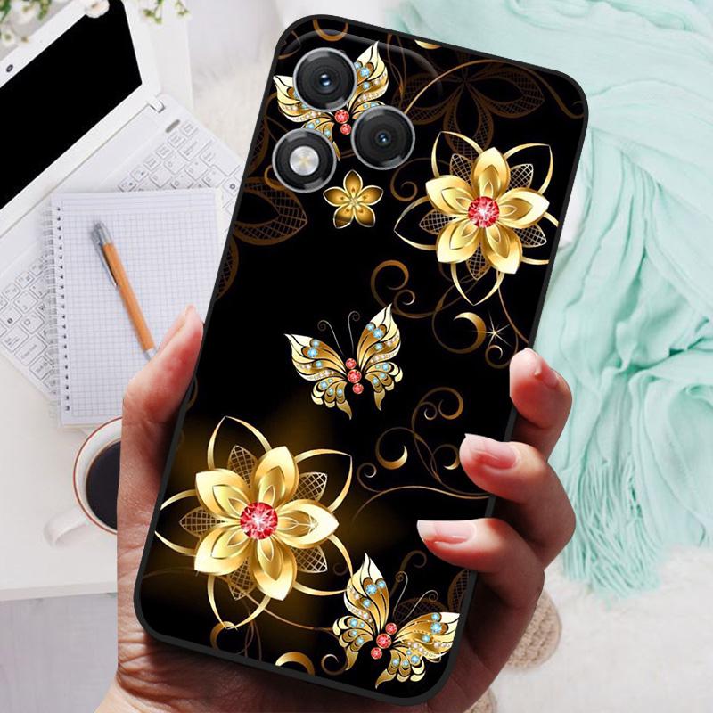 Für Honor 400 Lite Hülle Cartoon Silikon Rückabdeckung Handyhülle für Honor 400Lite Hüllen Honor400 Lite 5G ABR-NX1 Weicher Stoßfänger coque