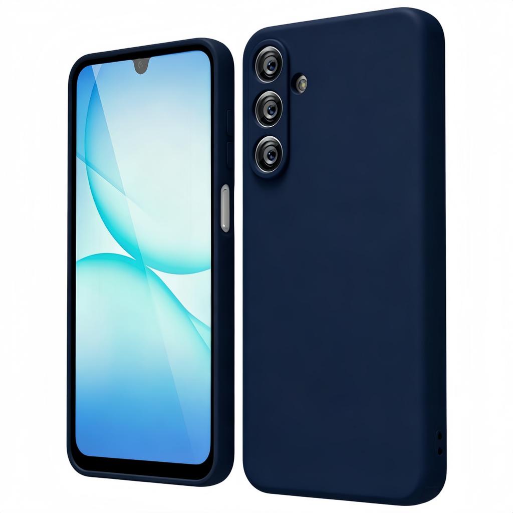 Noble Fashion Solid Colour Shockproof Protective Liquid Silicone Case For Samsung Galaxy A17 5G/4G