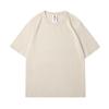 Men's Short Sleeved T-shirt Made 100% Pure Cotton  Summer Heavyweight Loose Oversized Top  Fashionable Round Neck Half Sleeved Casual T-shirt