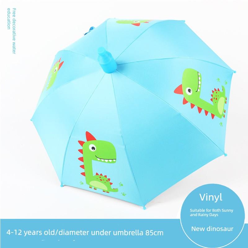 Children's Umbrella with Waterproof Cover, Vinyl Sun Protection, Automatic Sunshade Umbrella for Kindergarten and Primary School Students, Rain or