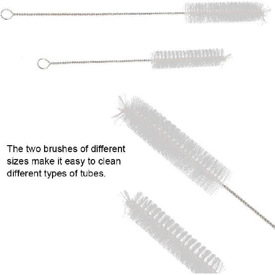 Aquarium Tube Cleaning Brush Aquarium Cleaning Brush Fish Tubes Filters Pipe Brush Cleaners Aquarium Filter Brush for Fish or Home Kitchen