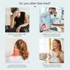 2026 New Gift Electric Fascia Scraper Micro Current Compression Muscle 10500RPM Vibration Relaxation Massager Body Shaping Massage Knife