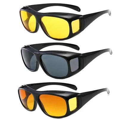 Night Vision Sunglasses Car Night Driving Glasses Driver Goggles Unisex Sun Glasses UV Protection Sunglasses Eyewear Gafas