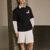 Adidas SS25 Sports Lifestyle Series Logo Print Simple Casual Fashion Comfortable Crew Neck Short Sleeve T-Shirt Unisex T-Shirts Black JZ3263