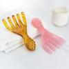 18 Beads Handheld Gua Sha Massage Roller Natural Resin Waist Neck Back Leg Body Meridian Scraping SPA Anti Cellulite Relaxation