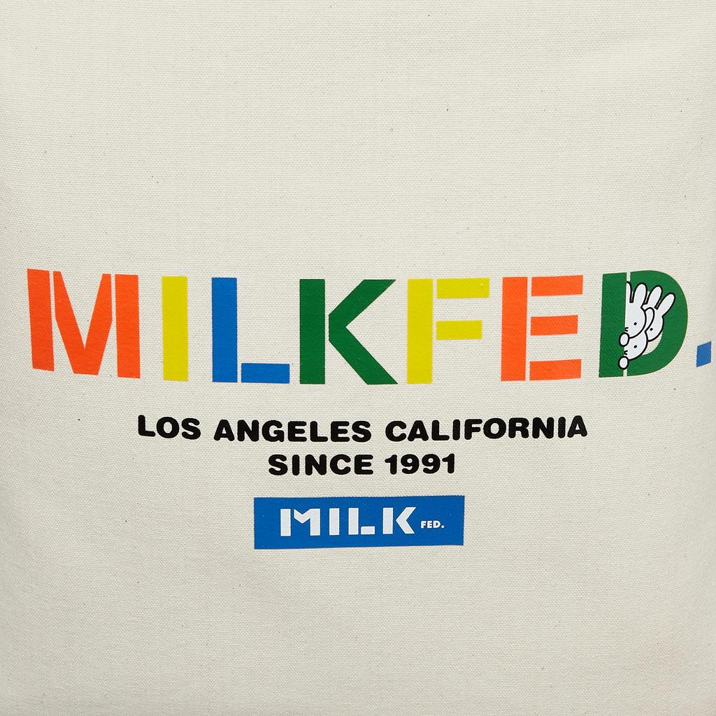 [MILKFED.] MIFFY TOTE Women's Bag, White, Free Size