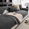 2025 New Waterproof Chenille Sofa Cushion - Modern Gray Series Seat Cover