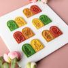 Rose Carnation Soft Pottery Polymer Clay Cutter Earrings Mold Vintage Leaf Ornaments Clay Mould Cut Embossing Making Tool
