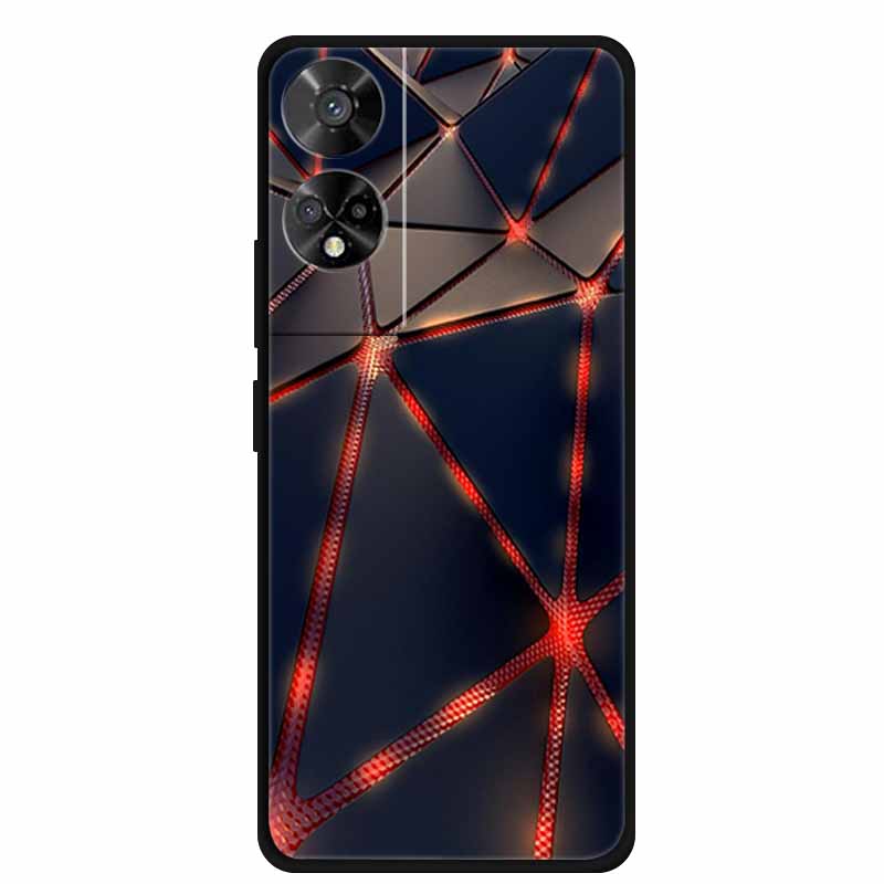 

For TCL 50 SE Case Funny Painted Soft Silicone Back Cover for TCL 50 XE TPU Cool Skeleton Hand Protective Bumper Coque TCL 50 TCL 50