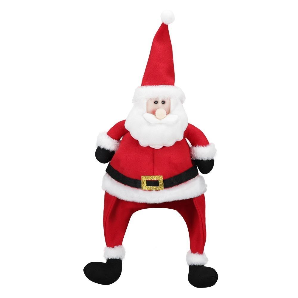 Cartoon Santa Claus Hat Ornaments Christmas Cosplay Costume Creative Christmas Hat  Party