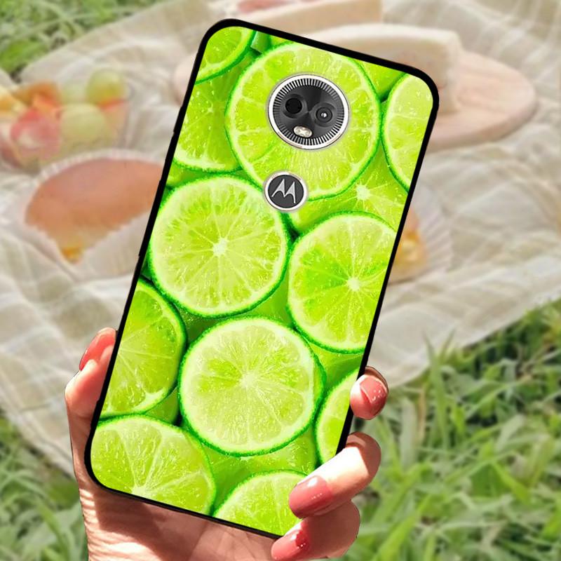 Etui Silikonowe Miękkie Odporne na Wstrząsy TPU Tylna Pokrywa dla Motorola Moto E5 / E5 Play EU / E5Plus / E5 Plus Capa E5Play E 5 Marmur