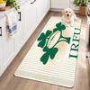 Flannel Kitchen Mat Ireland Rugby Soft Area Rug Non Slip Floor Carpet Home Decoration