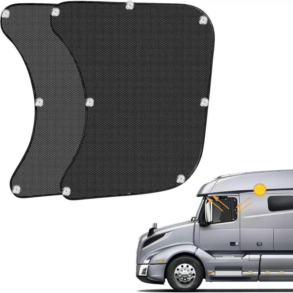 Universal Truck Sunshade: Cross-Border UV Protection with Suction Cup Side Window Design