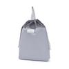 COLORFUL CANDY STYLE Drawstring Large Gym Clothes Bag Dull Plain Dull Grayish Blue Gym Clothing Holder Elementary School Students Large Changing Bag