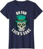 Oh For Lucks Sake Good Luck Green Funny Design Ladies' Crewneck T-Shirt