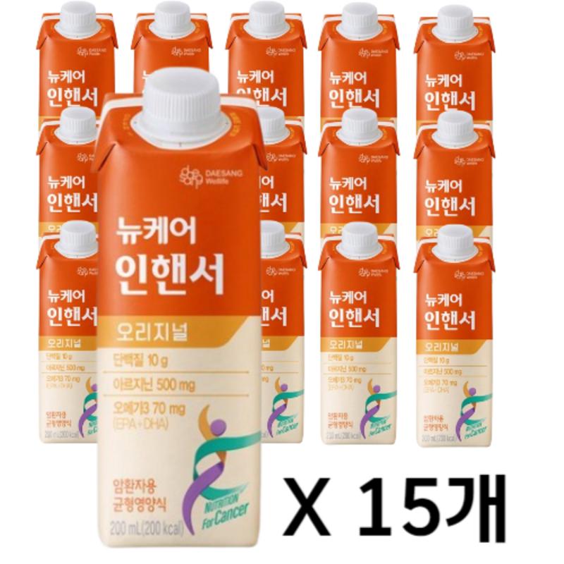New Care Enhancer nutritional food for cancer patients, 200ml, 15 pieces