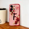 Per Cover Telefono Redmi 15C 4G 5G Fiori Nome Lettere Morbida Silicone Liquido Custodia a Protezione Totale Per Redmi 15 C Alloggiamento Antiurto