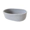 1-Pack Cotton Rope Woven Storage Basket for Home Organization