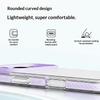 For iPhone 17 Pro Case Anti-Collision TPE + TPU Clear Back Phone Cover Large Camera Cutout