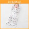 Baby Elephant Sleeveless Cotton Sleep Sack With Breathable Mesh For Newborns