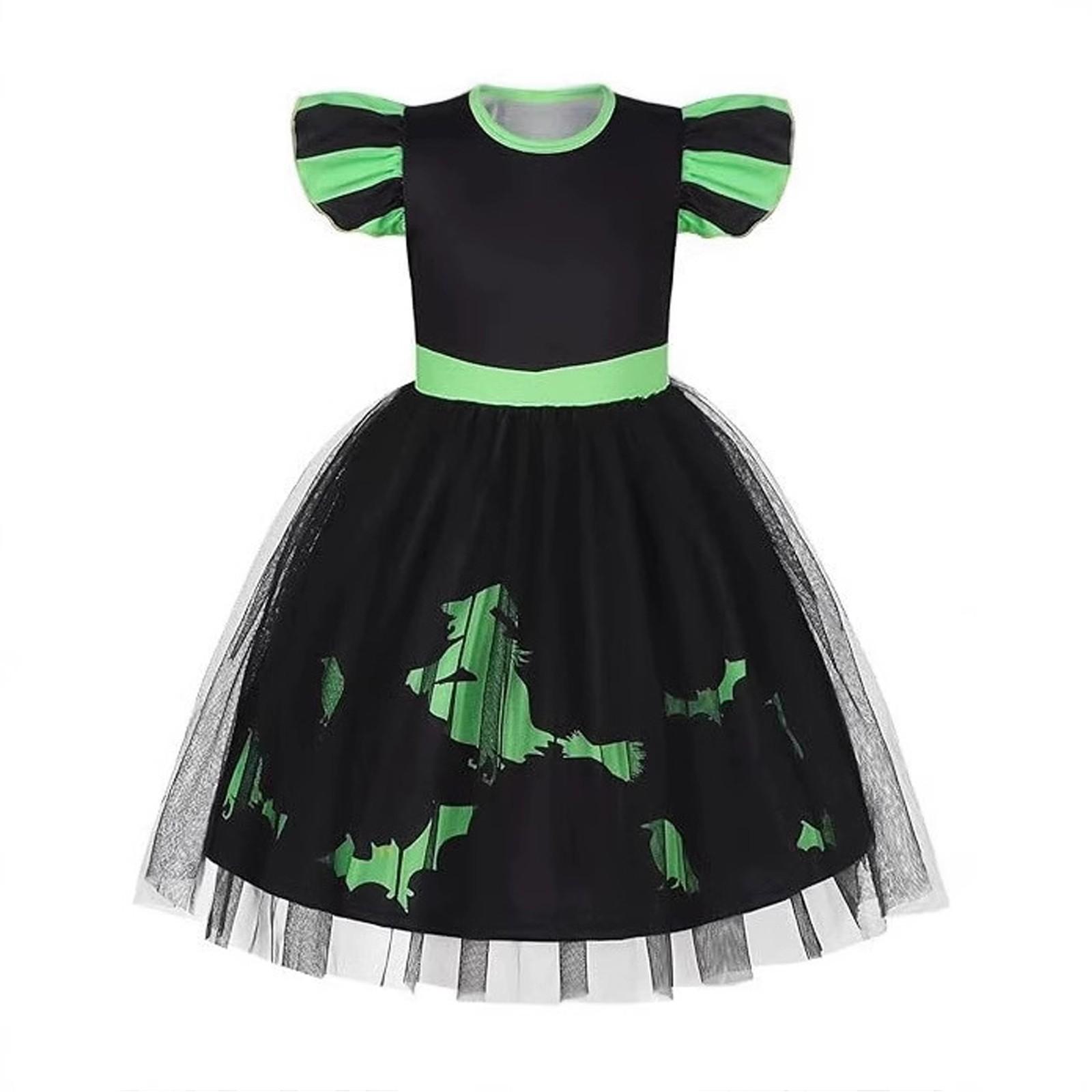 

Платье для девочек костюм детский костюм тюль косплей платье костюм платье 100 чёрный