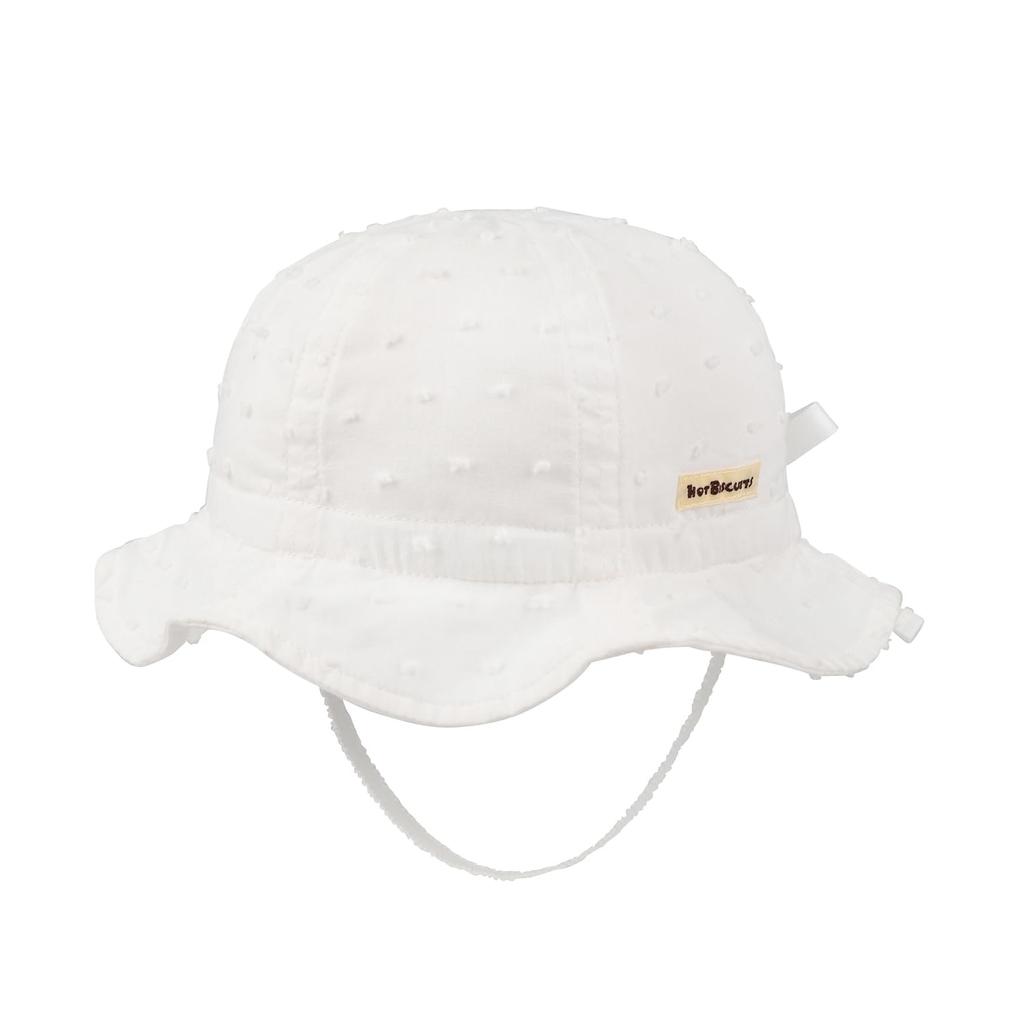 [MIKIHOUSE HOT BISCUITS] Tulip Hat, Hat for Boys and Girls, Baby, Children's Clothing, White, SS (44-48cm) 72-9108-687