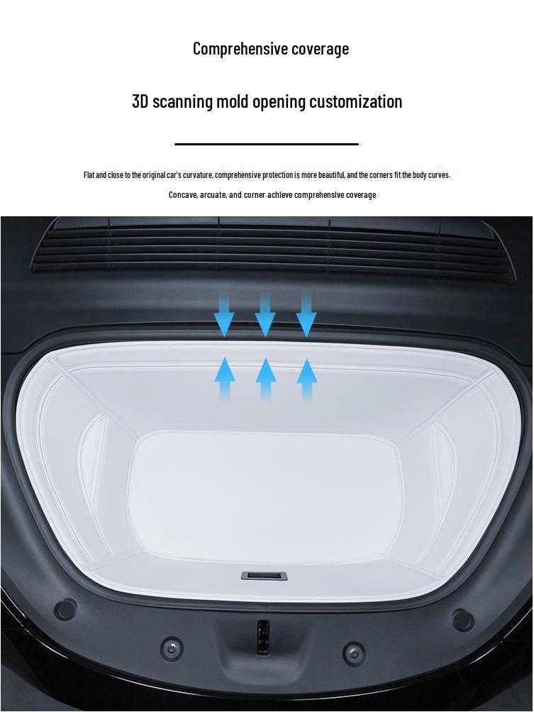 Tesla Model 3/Y Full Coverage Trunk and Frunk Mat