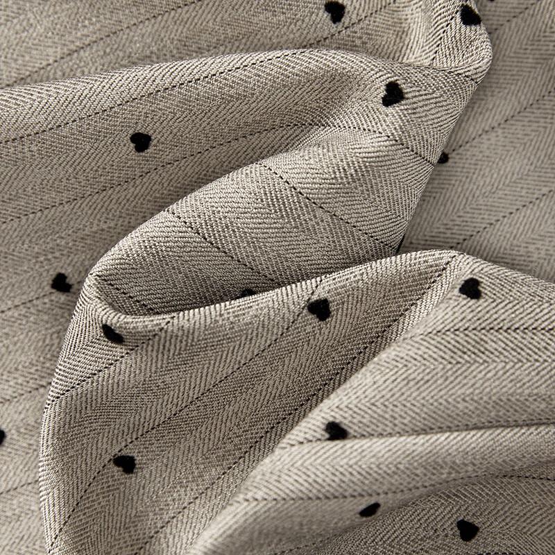 Dámské vysokopasé keprové široké kalhoty k obleku