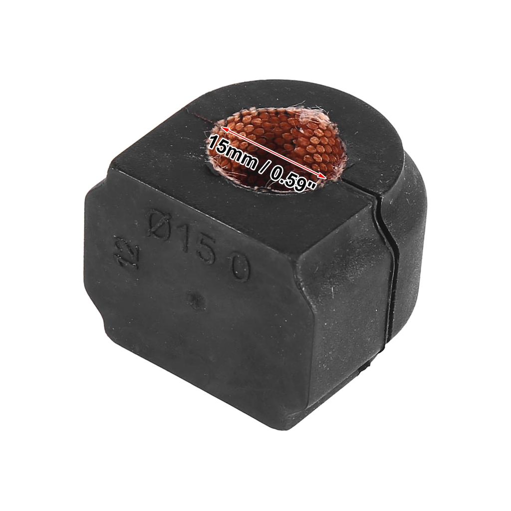 X AUTOHAUX 33556754823 Rear Stabilizer Swaber Bushing for BMW Mini R55 Rubber Black