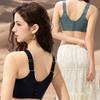 Thin No-rims Plus-size Bra for Women Adjustable Push-up Anti-sagging Bra for Large Breasts
