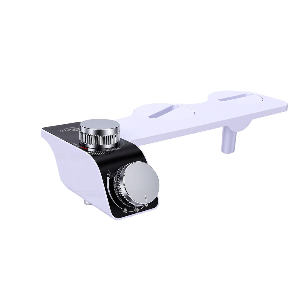Slim Bidet Attachment for Toilet Seat Cold and Hot Water Control Adjustable Water Pressure 3 Cleaning Modes DIY