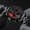 Orologi Orologi sportivi da uomo Orologi da uomo Quarzo Sport Cerchio Mozzo Ruota Orologio da polso al quarzo