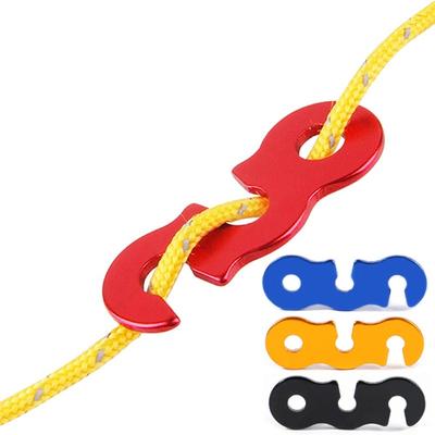 4pcs Aluminum Alloy Wind Rope Buckle Camping Tent Tent Rope Accessories High Quality Rope Buckle