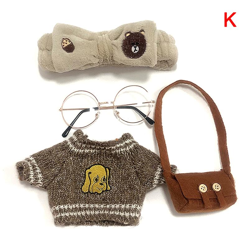 

Комплект одежды для кукол 30 см, одежда для уток, плюшевая кукла, повязка на голову, сумка, очки, наряд