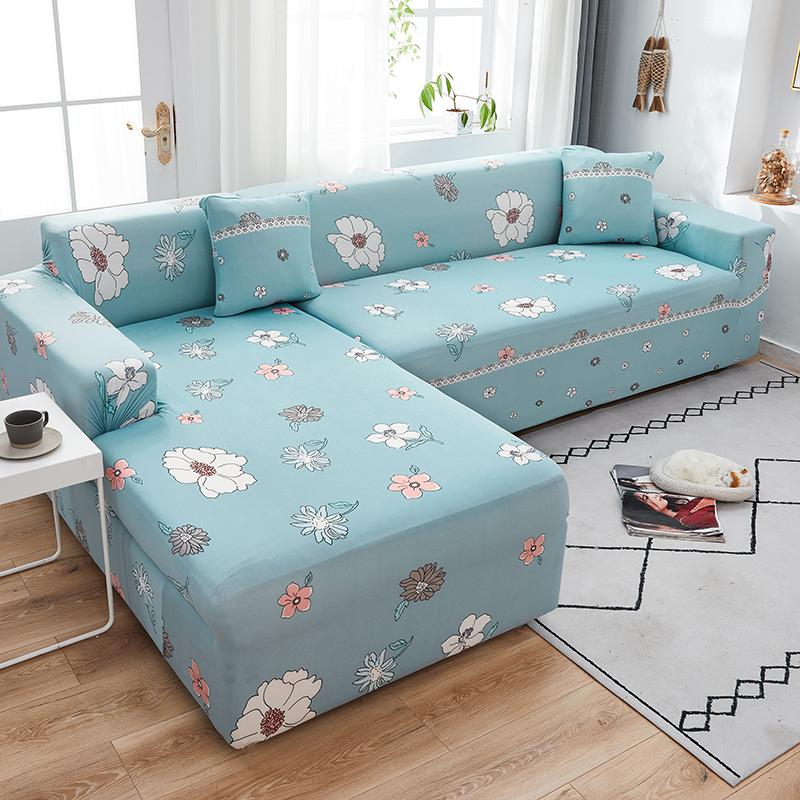 Elastic Sofa Cover High Quality Adjustable Sofas Chaise Covers Lounge Sectional Couch Corner Sofa Slipcover