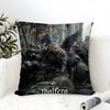Anime Movie D-Dark Elf Fantasy Pillow Case Linen Pillow Case Sofa Home Decor Cushion Cover Cushion Cove