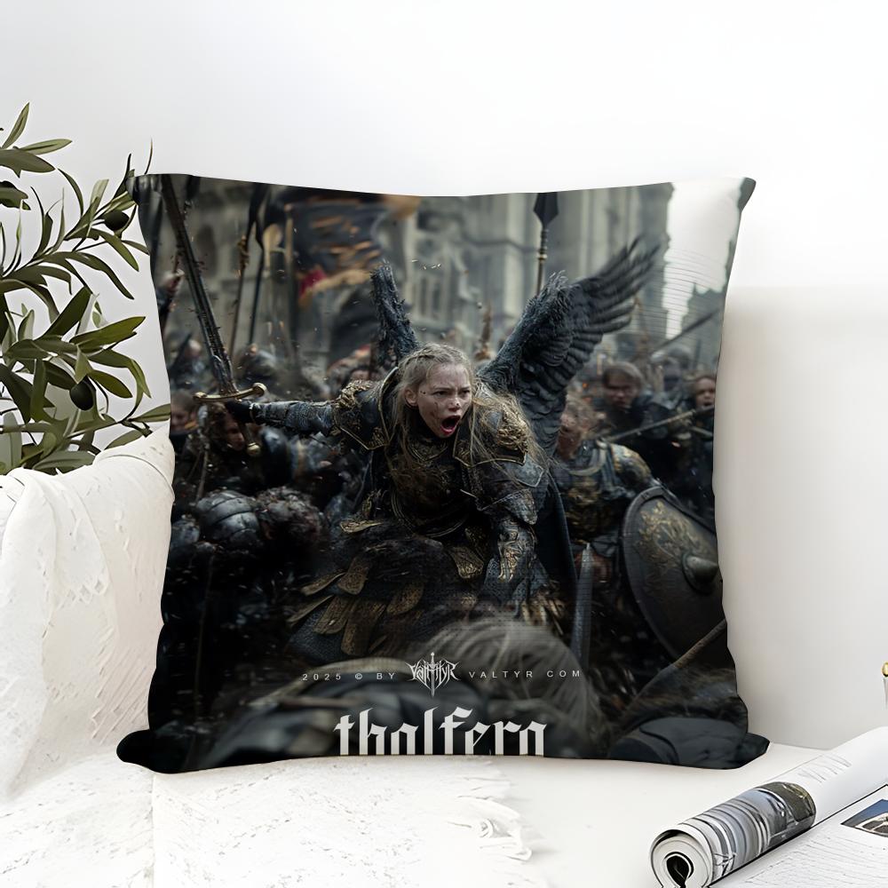 Anime Movie D-Dark Elf Fantasy Pillow Case Linen Pillow Case Sofa Home Decor Cushion Cover Cushion Cove