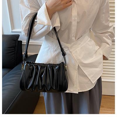 Σχεδιασμός niche πλισέ τσάντα-σύννεφο γυναικεία νέα υψηλής ποιότητας μονή τσάντα ώμου κάτω από τον ώμο μοντέρνα τσάντα ταχυδρόμου