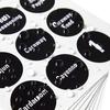 180 Stück Runde Tafellabel für Einmachgläser Selbstklebende Gewürzflaschenetiketten mit Namen von Kräutern und Gewürzen (Rosmarin, Basilikum, Thymian, Lavendel, )