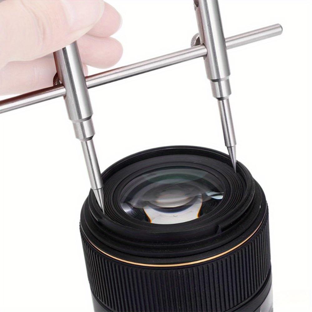 1Pc Camera Lens Repair Kit with Removable Flip Box Wrench Professional DSLR Lens Removal Tool Accessory.