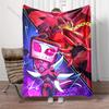 Multiple Sizes Classic Games TV Man Cartoon Printed Blanket Warm Soft and Comfortable Home Travel Sofa Bedding Cover Blanket