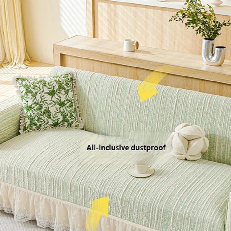 Universal Stretchable Sofa Protectors With Bottom Grip And Tear Resistant Fabric For Contemporary Living Room
